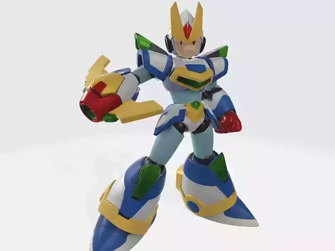 Mega Man X Blade Armor Pose 2