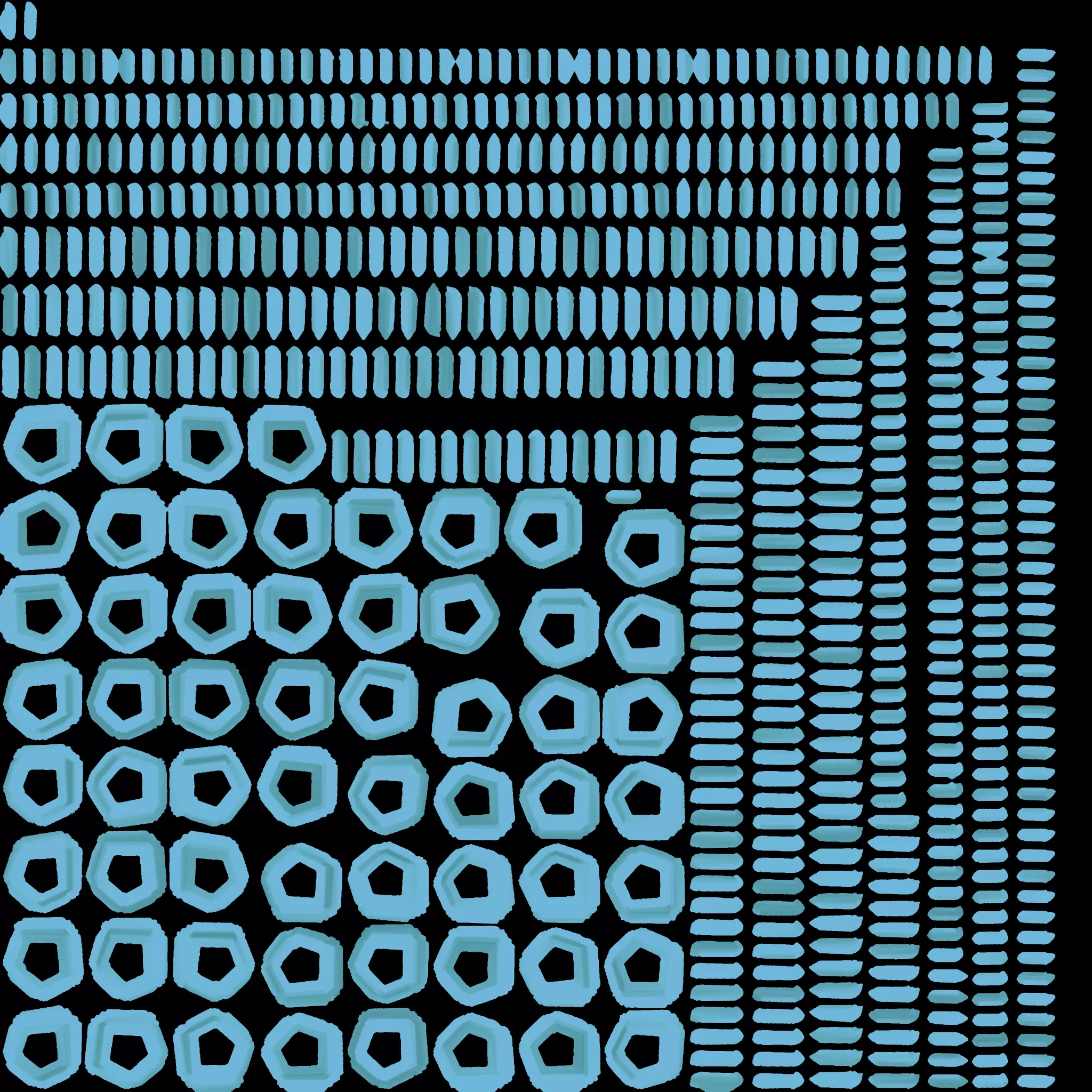 Nested dodecahedron 3D model_9