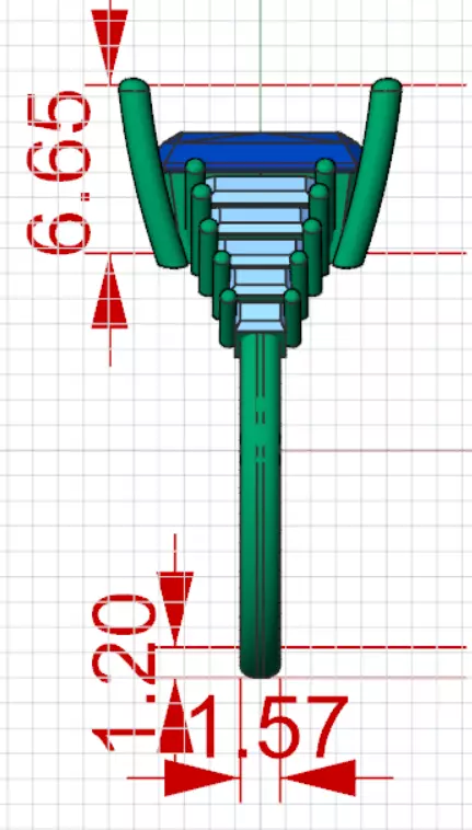 Royal Emerald stl 3dm Ring Model jr00250 3D print model_23