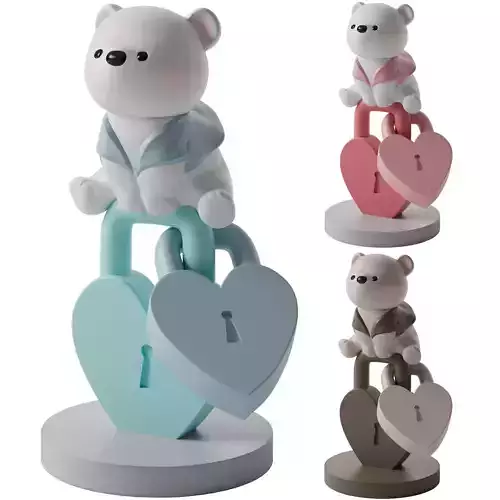 The statue of the bear on the castle aliexpress 