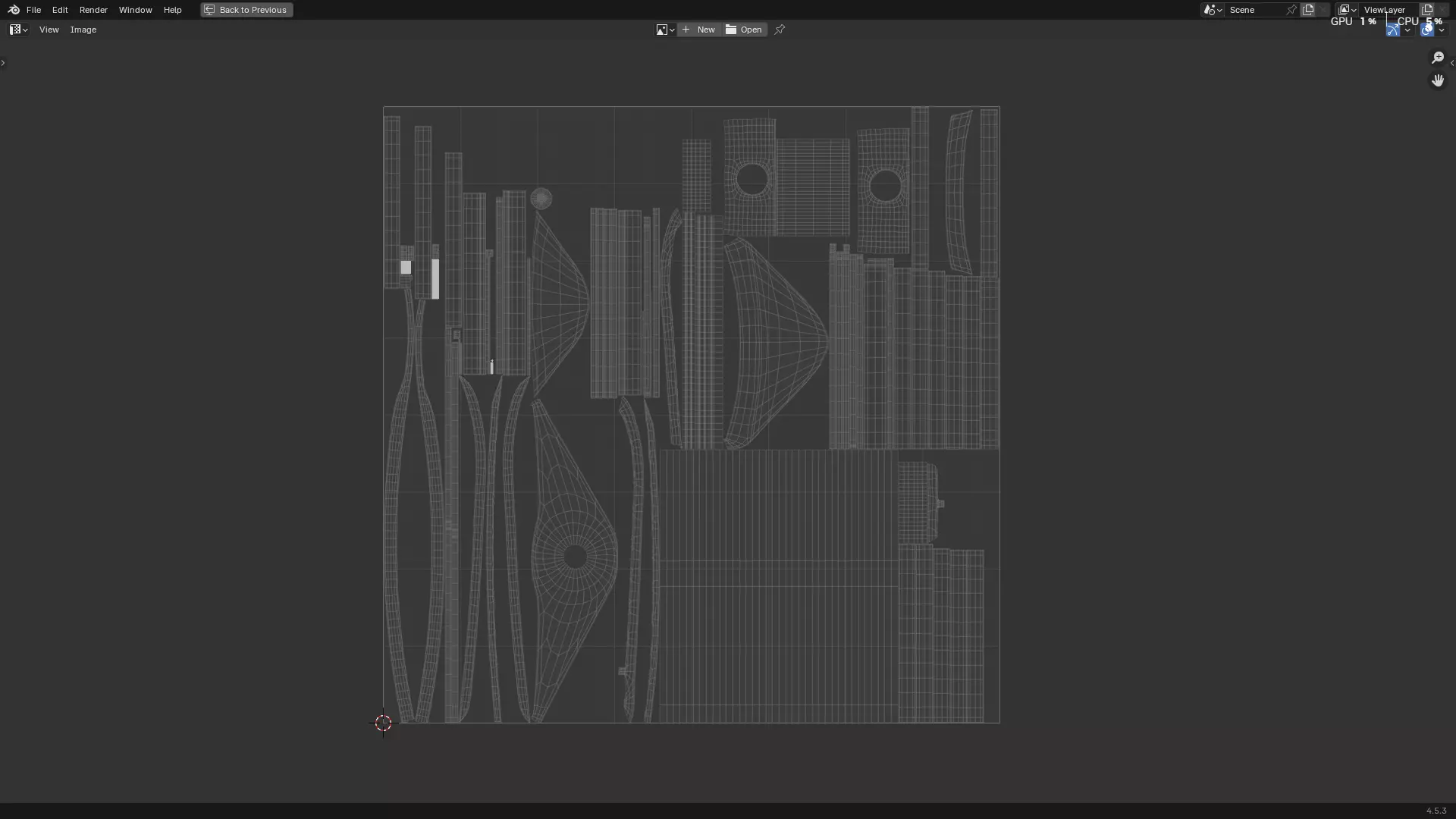 Hair Comb 05 3D model_41