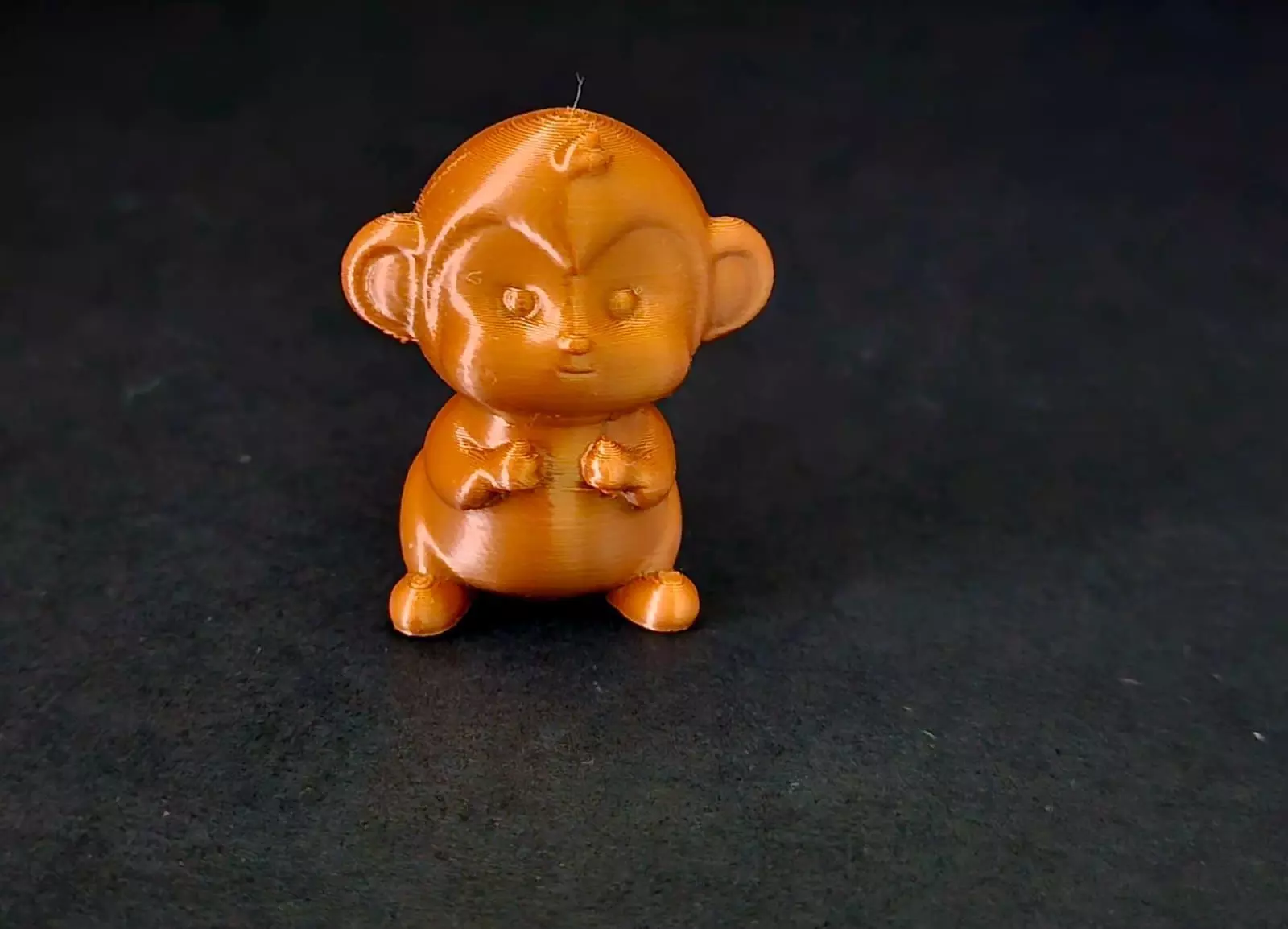 Cute Little Monkey 3D print model_4