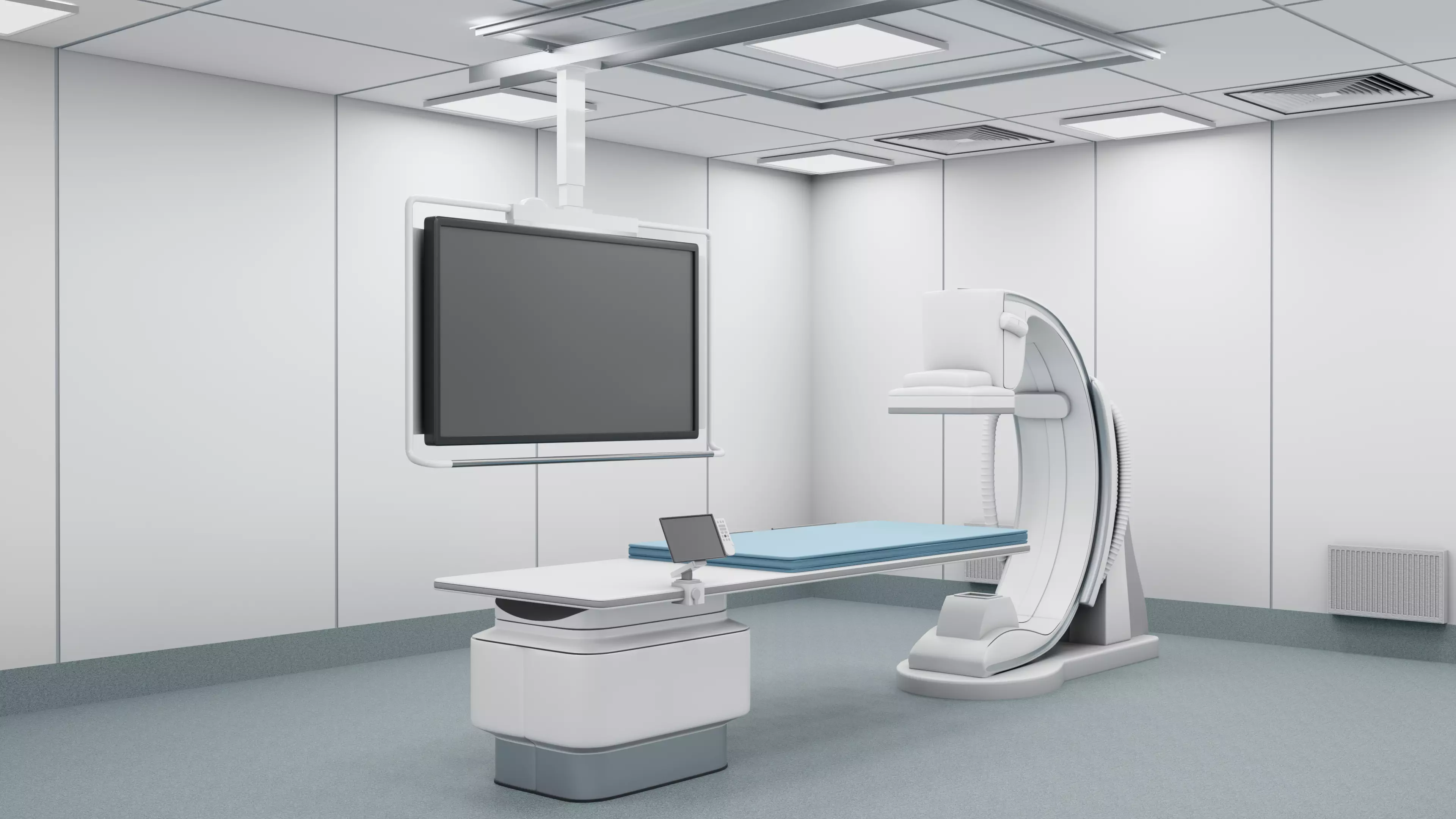 Medical Angiography Room 3D model