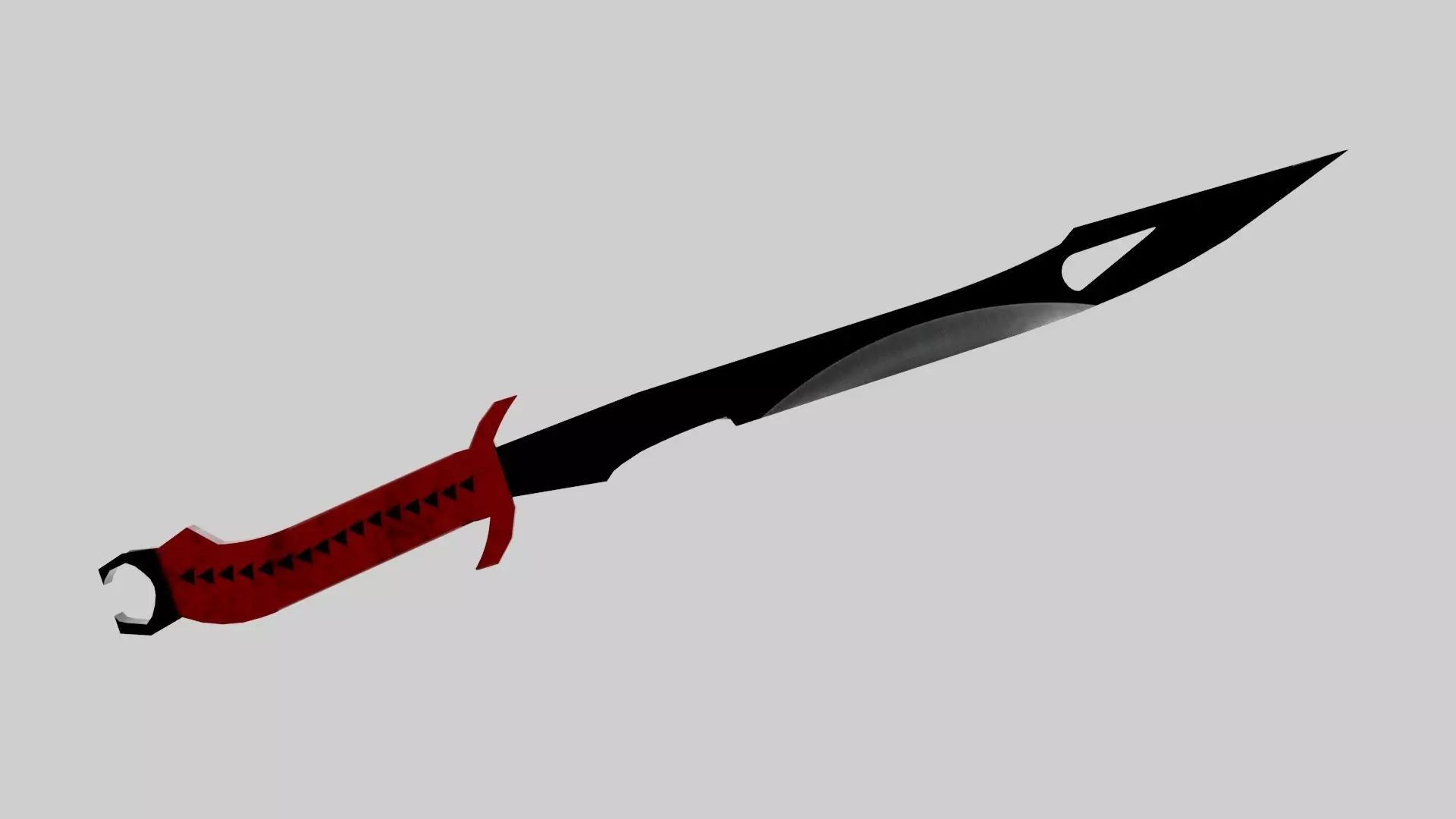 SWORD MODEL  Low-poly 3D model_4
