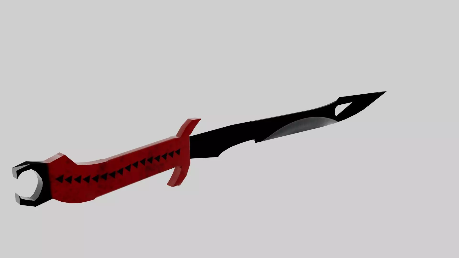 SWORD MODEL  Low-poly 3D model_3