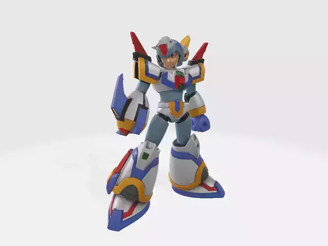 Mega Man X Force Armor Pose 1