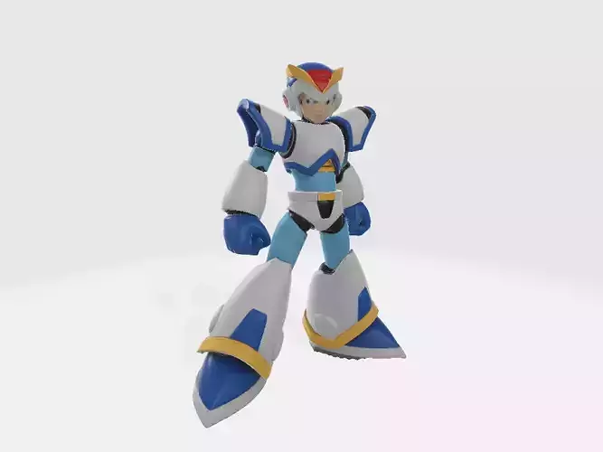 Mega Man X Full Armor Pose 1