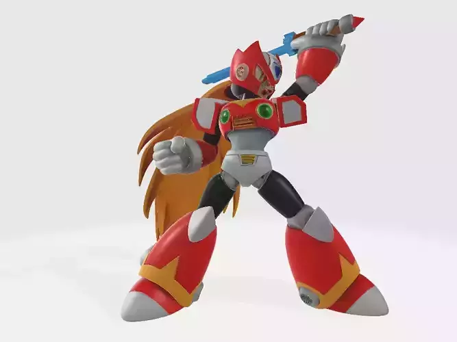 Mega Man X Zero Pose 5