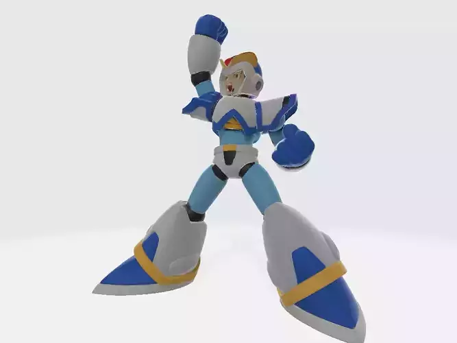 Mega Man X Full Armor Pose 3