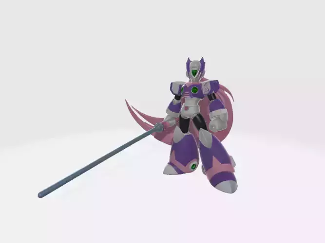 Mega Man X Zero Nightmare Pose 2