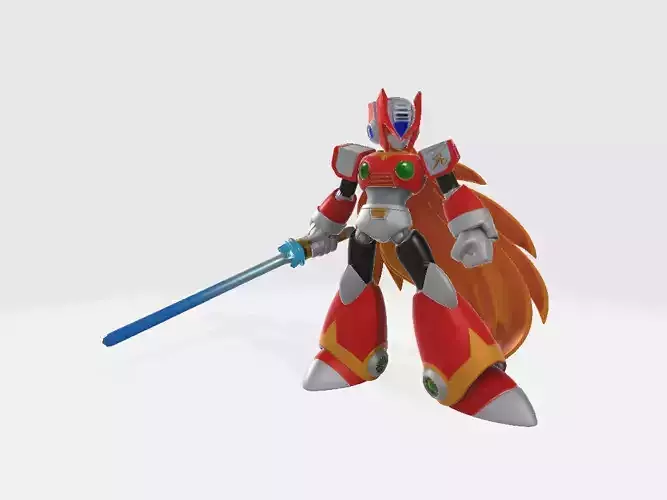 Mega Man X Zero Pose 2