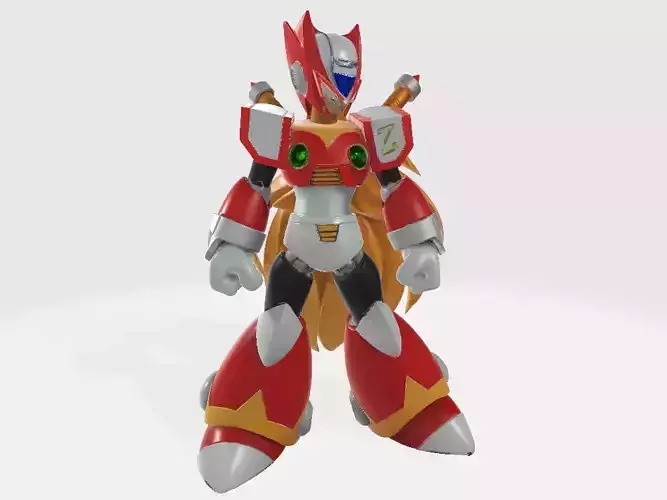 Mega Man X Zero Pose 1