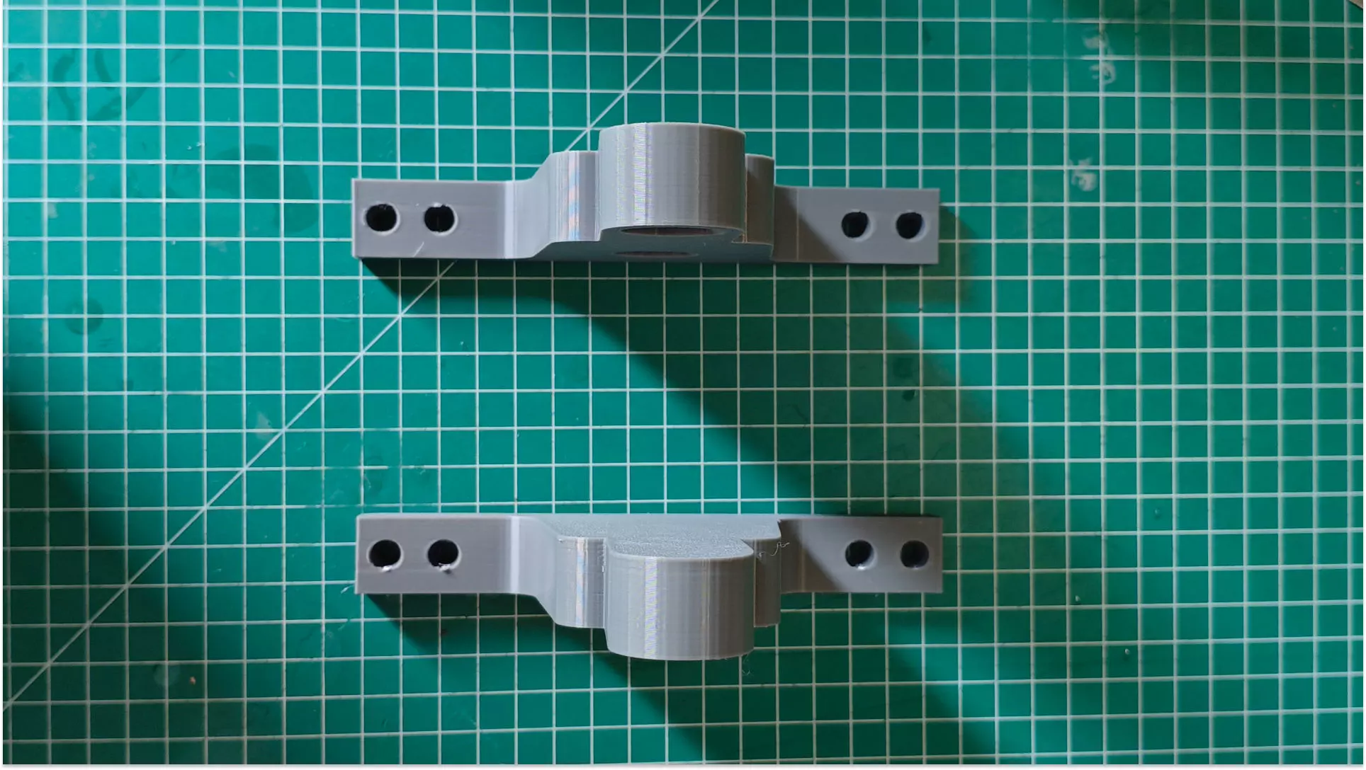 Dowel Rack Wall Holder 3D print model_1