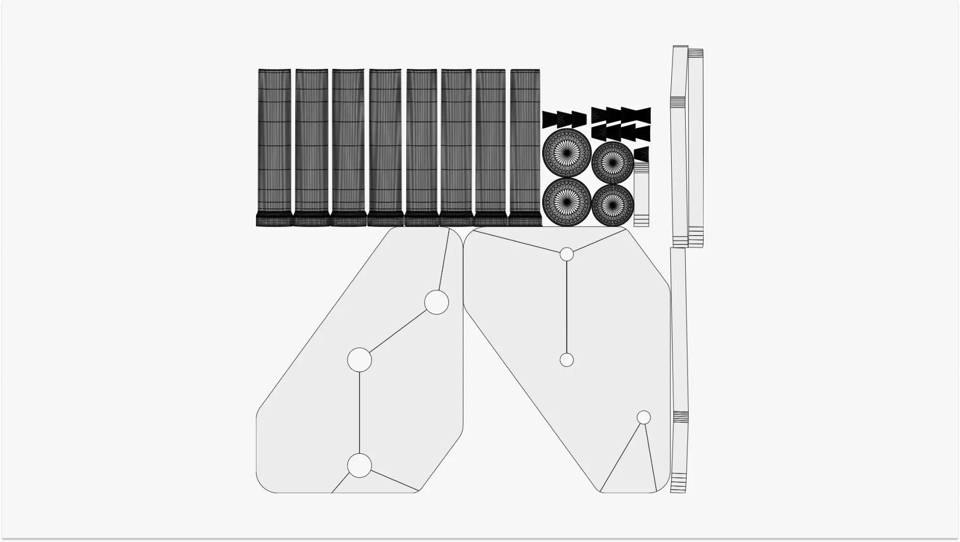 Weapon Wall Mount 3D print model_8