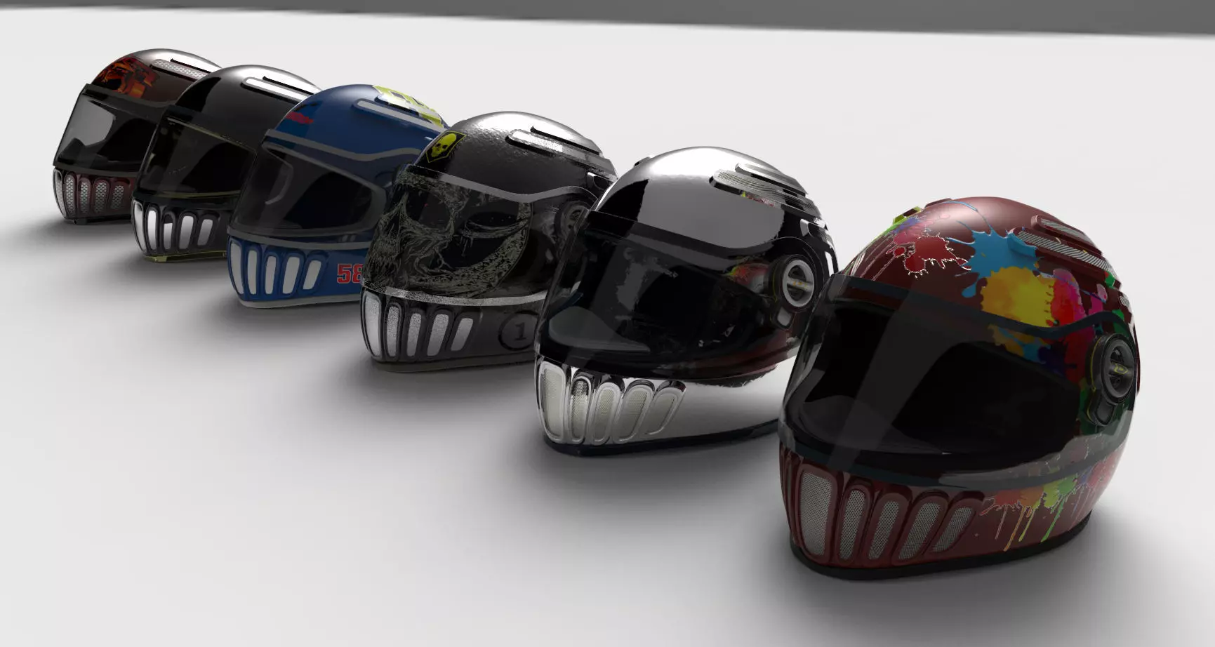 Safety Helmet 3D model_0