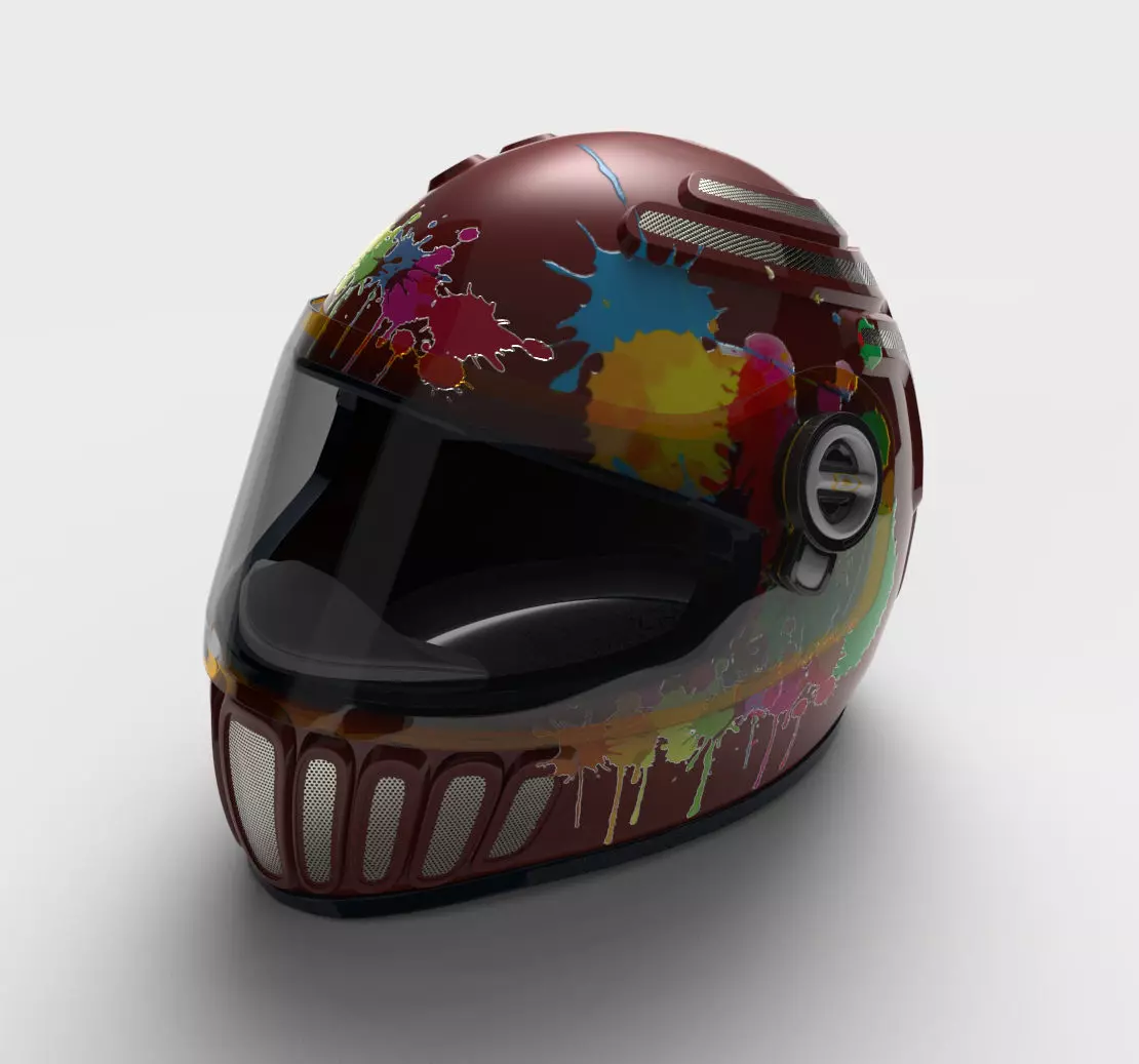 Safety Helmet 3D model_5