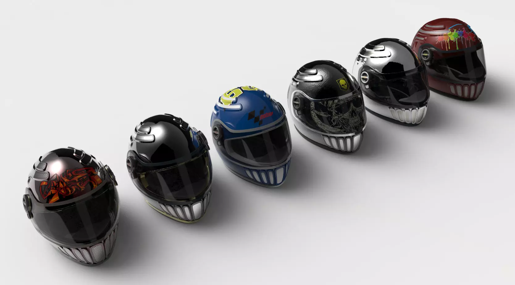 Safety Helmet 3D model_1