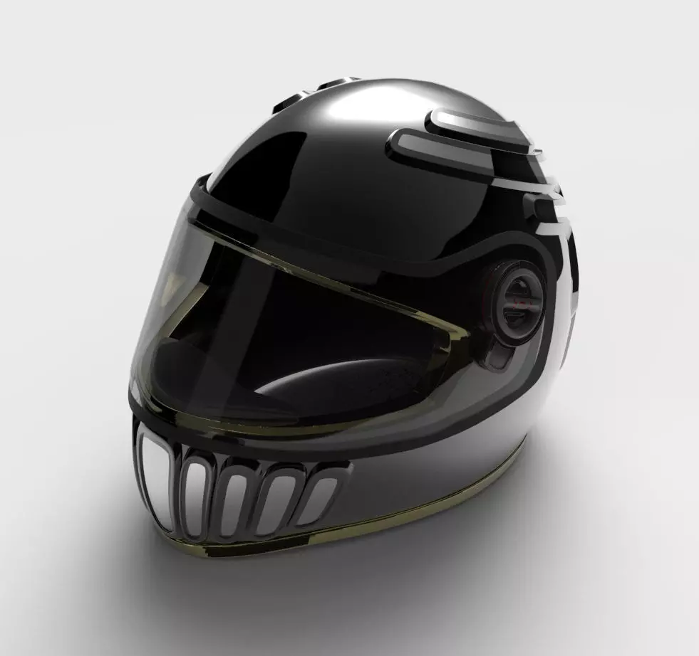 Safety Helmet 3D model_2