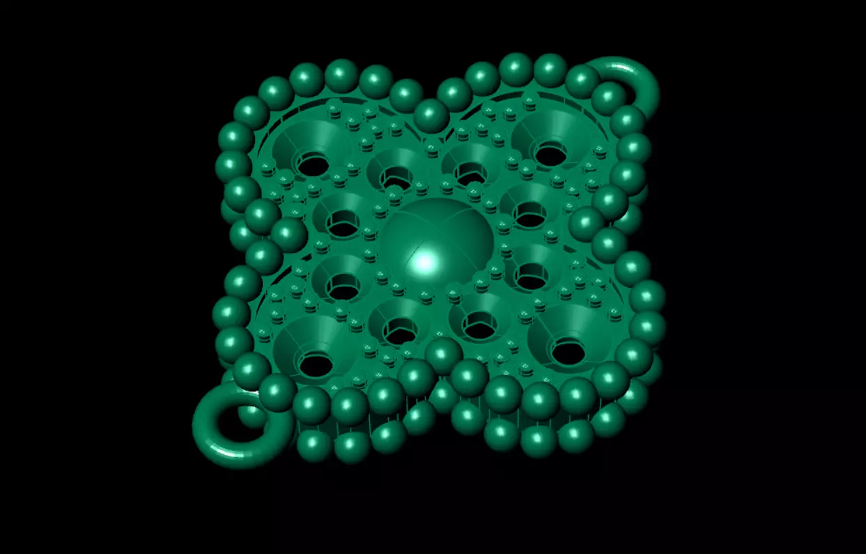 Bracelet Van Cleef  3D print model_17