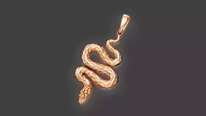 Snake Pendant 2