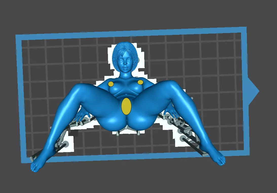 Chubby Girl 3D print model_4