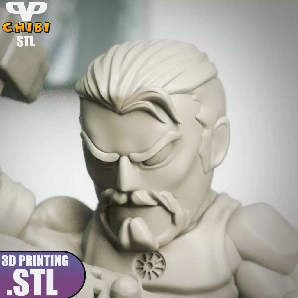 Tony Stark Chibi STL for 3D Printing ChibiSTL 3DXM 3D print model_4