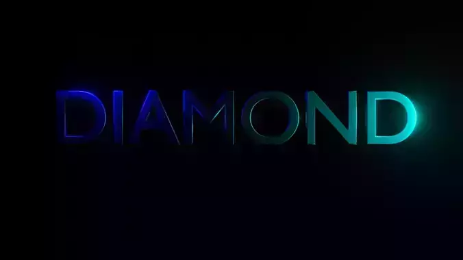 Diamond Text