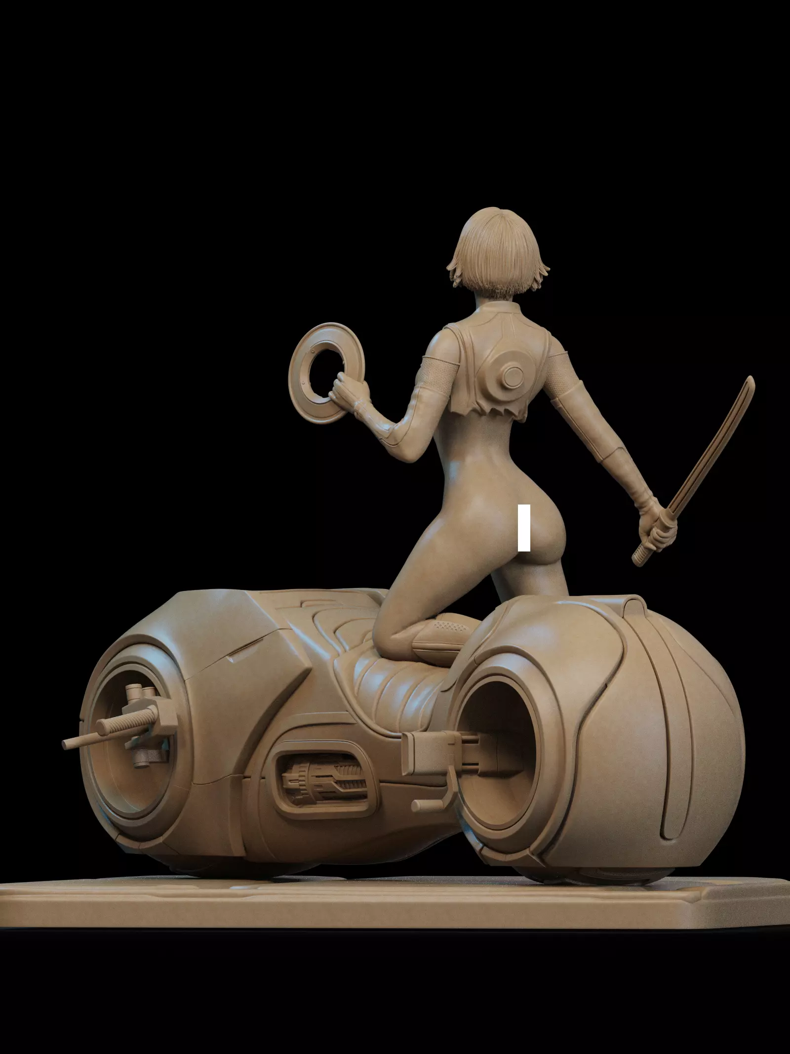 Quorra NSFW 3D Print 3D print model_2