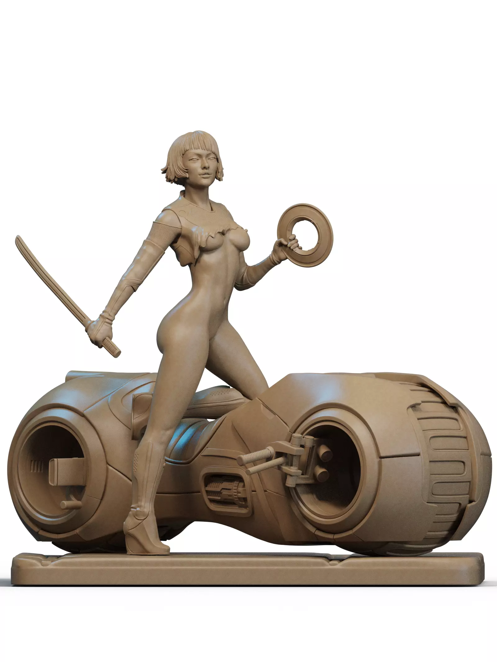 Quorra NSFW 3D Print 3D print model_3
