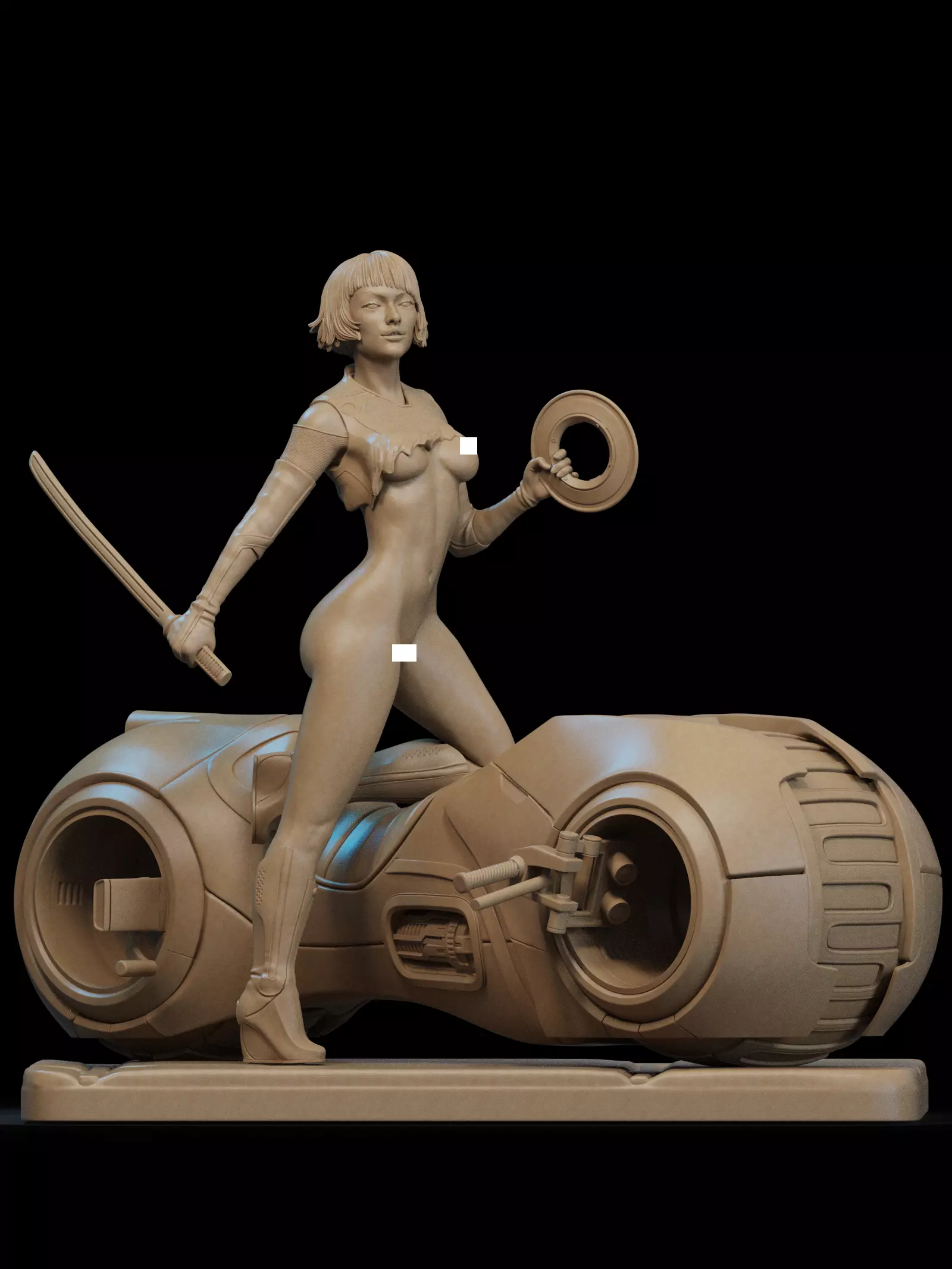 Quorra NSFW 3D Print 3D print model_1