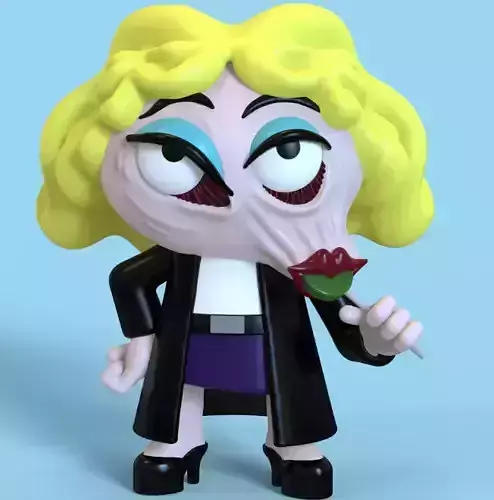 MANDY-THE GRIM ADVENTURES OF BILLY AND MANDY-PARTS AND COMPLETE