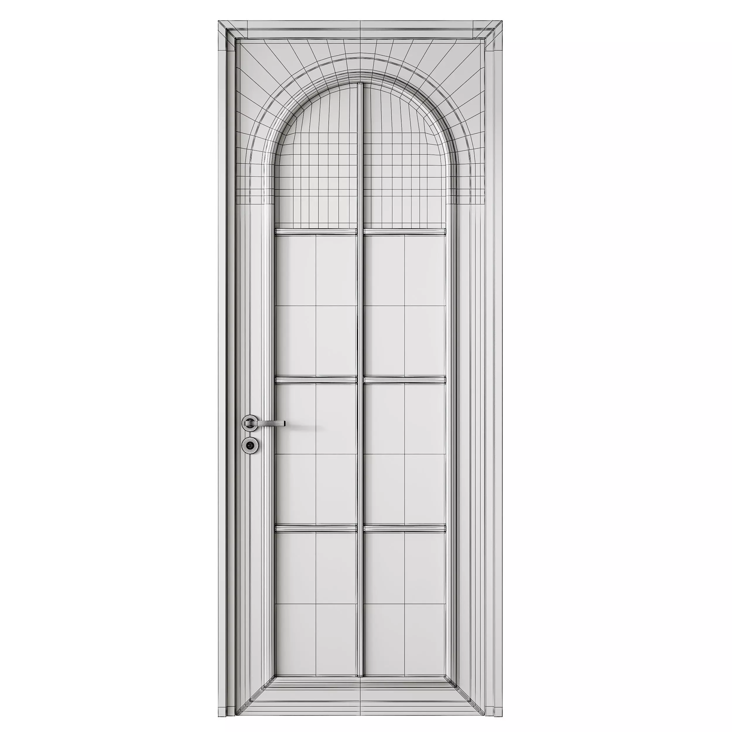 Interior Door 29 2 3D model_14