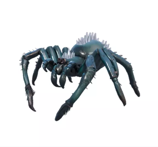 2390 Mutant Spider Color 3D Model Halloween STL Free 3D print model