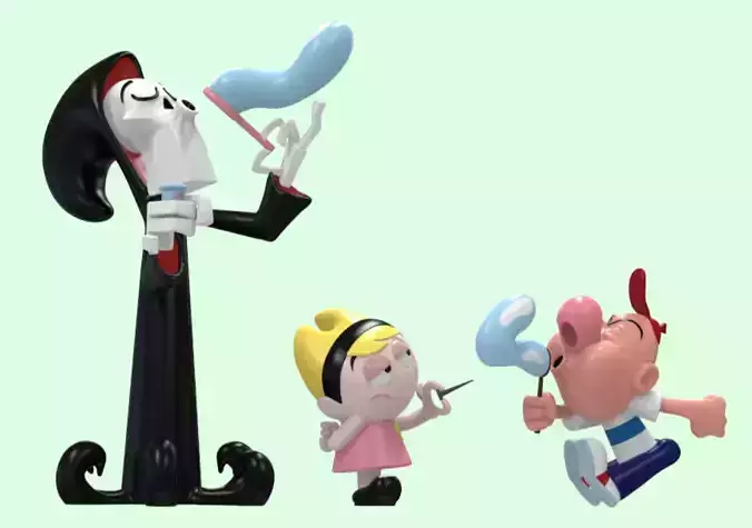 BILLY MANDY AND GRIM-THE GRIM ADVENTURES OF BILLY AND MANDY