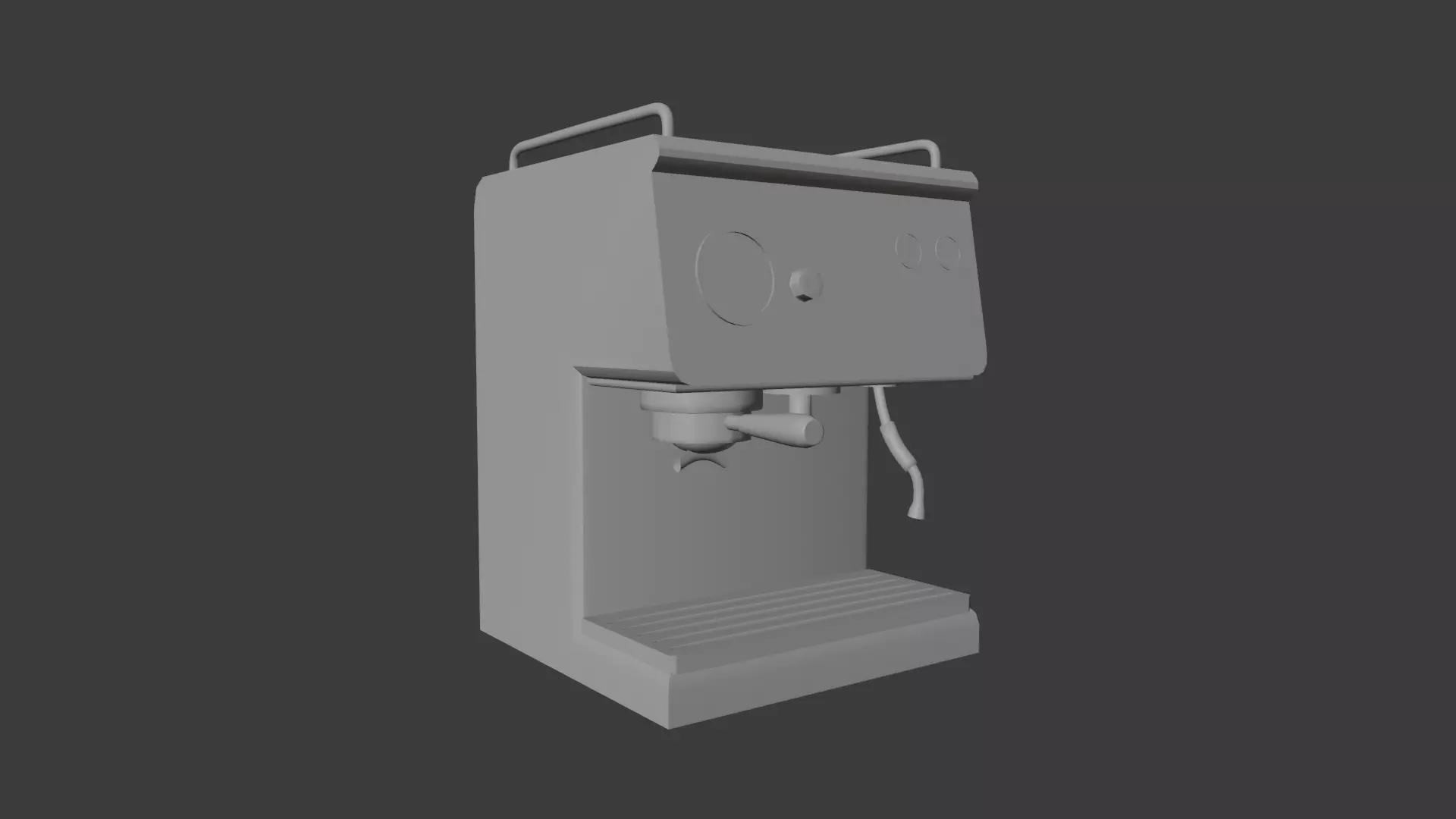 Simple Coffe Machine Free 3D model