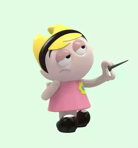 MANDY-THE GRIM ADVENTURES OF BILLY AND MANDY-PARTS AND COMPLETE