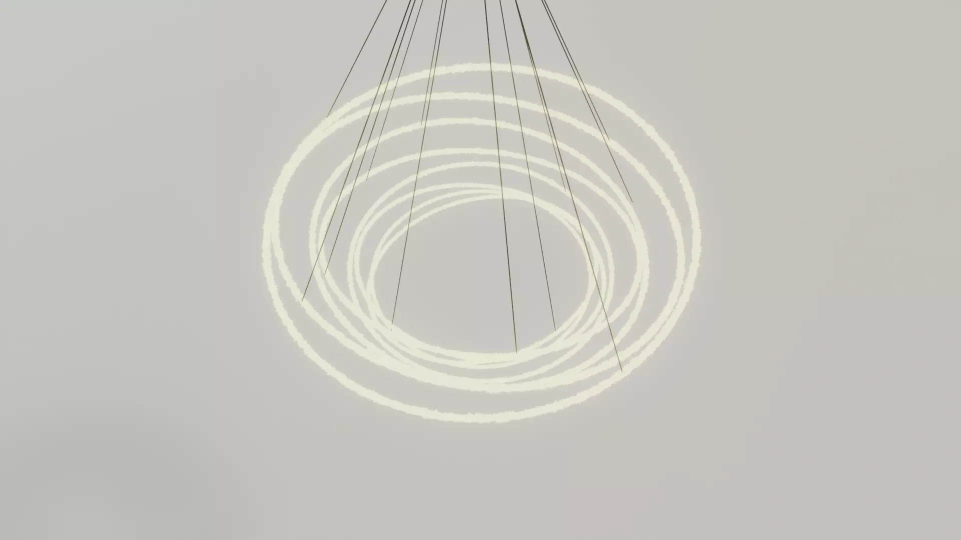 Modern Hanging light  3D model_1