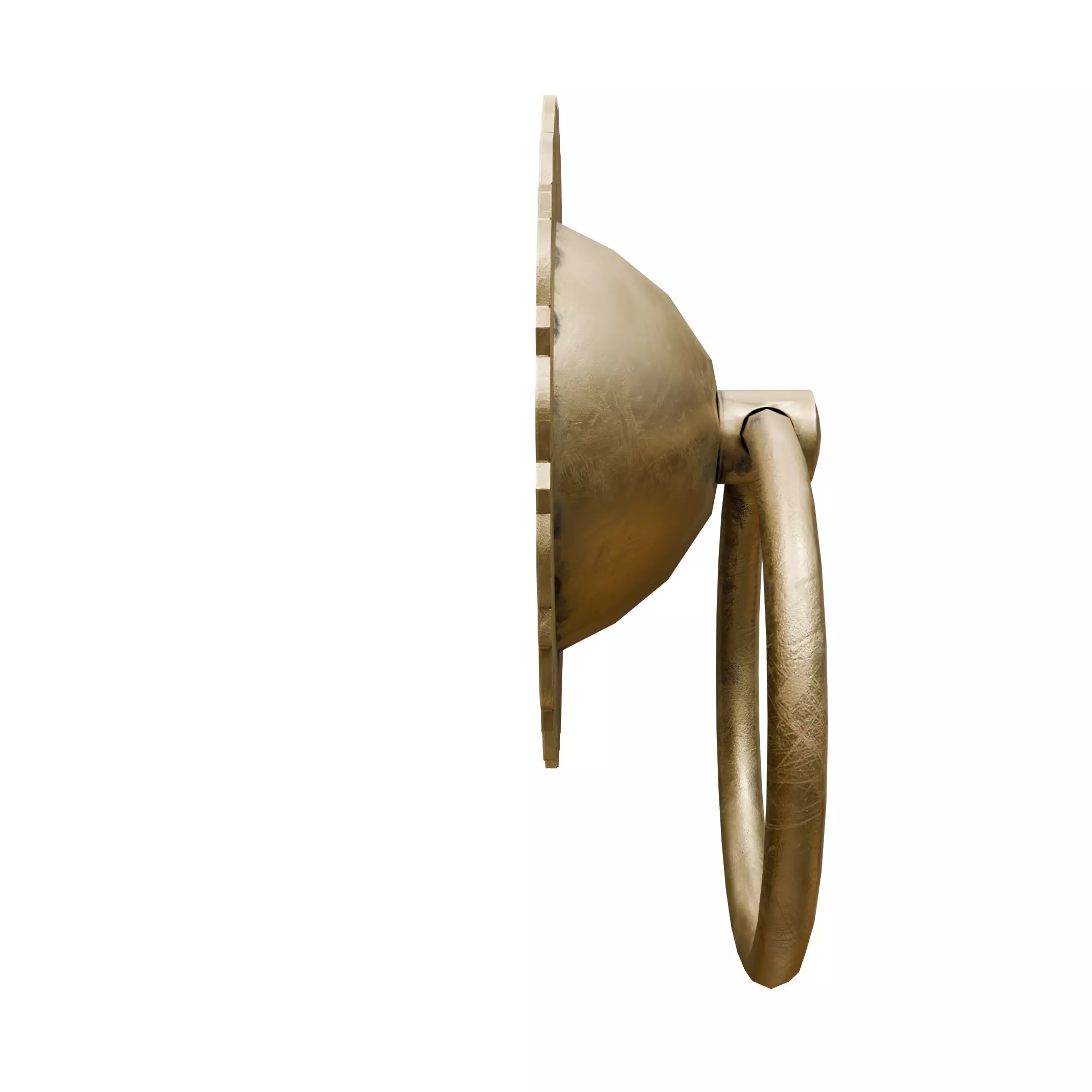 Chinese Style Ornamental Door Knocker 9 - Low Poly PBR Model Low-poly 3D model_7