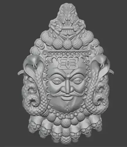 Shiva Mahakaal Lord Shiva Pendant Wall Art