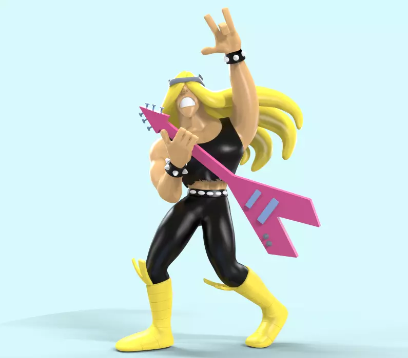 VALHALLEN-JUSTICE FRIENDS-PARTS AND COMPLETE 3D print model