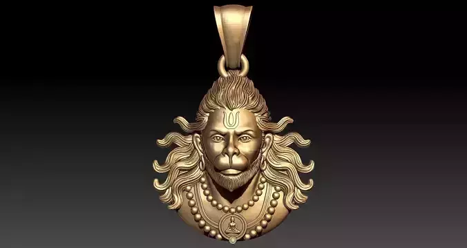 Hanuman pendent