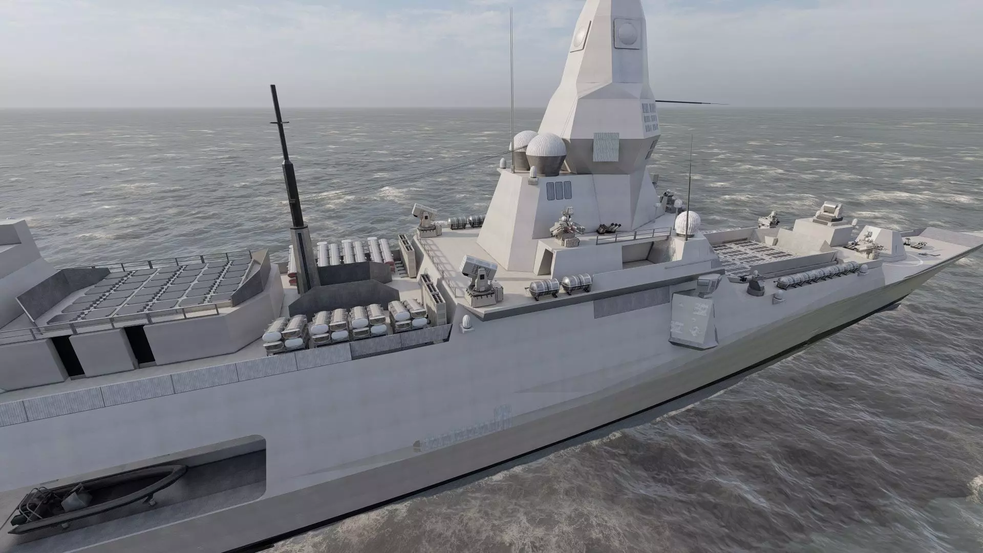 INDIAN NAVY MULTI ROLE DESTROYER 3D model_18