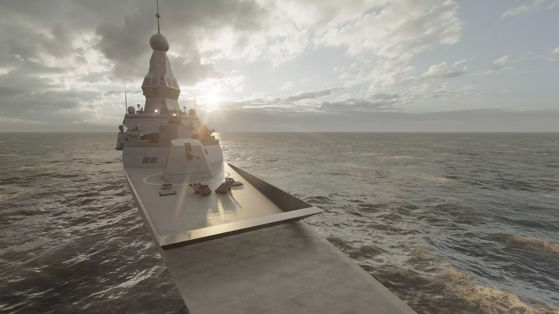 INDIAN NAVY MULTI ROLE DESTROYER 3D model_21