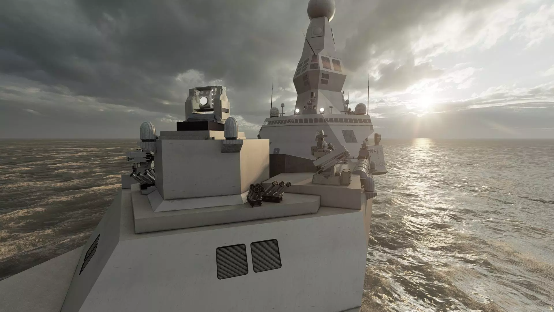 INDIAN NAVY MULTI ROLE DESTROYER 3D model_23