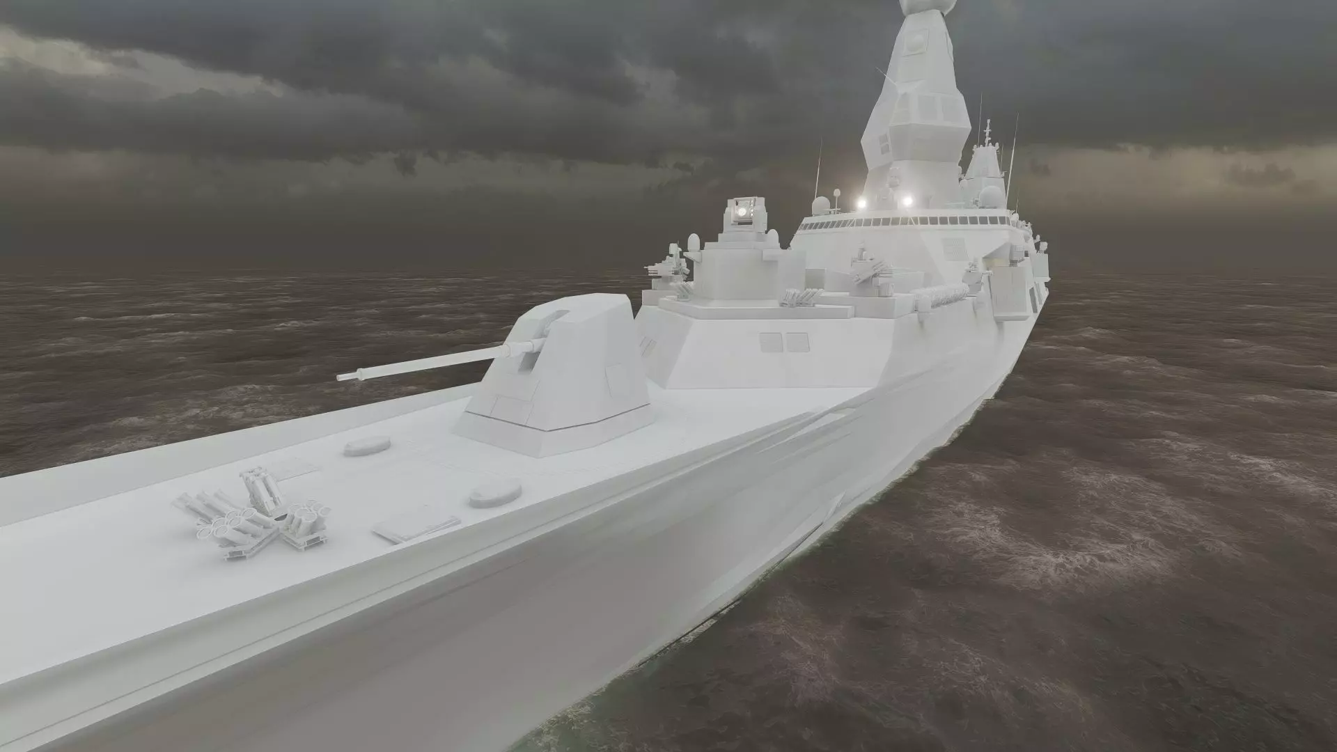 INDIAN NAVY MULTI ROLE DESTROYER 3D model_40