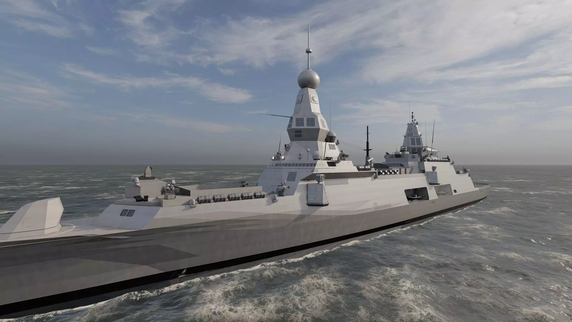 INDIAN NAVY MULTI ROLE DESTROYER 3D model_8