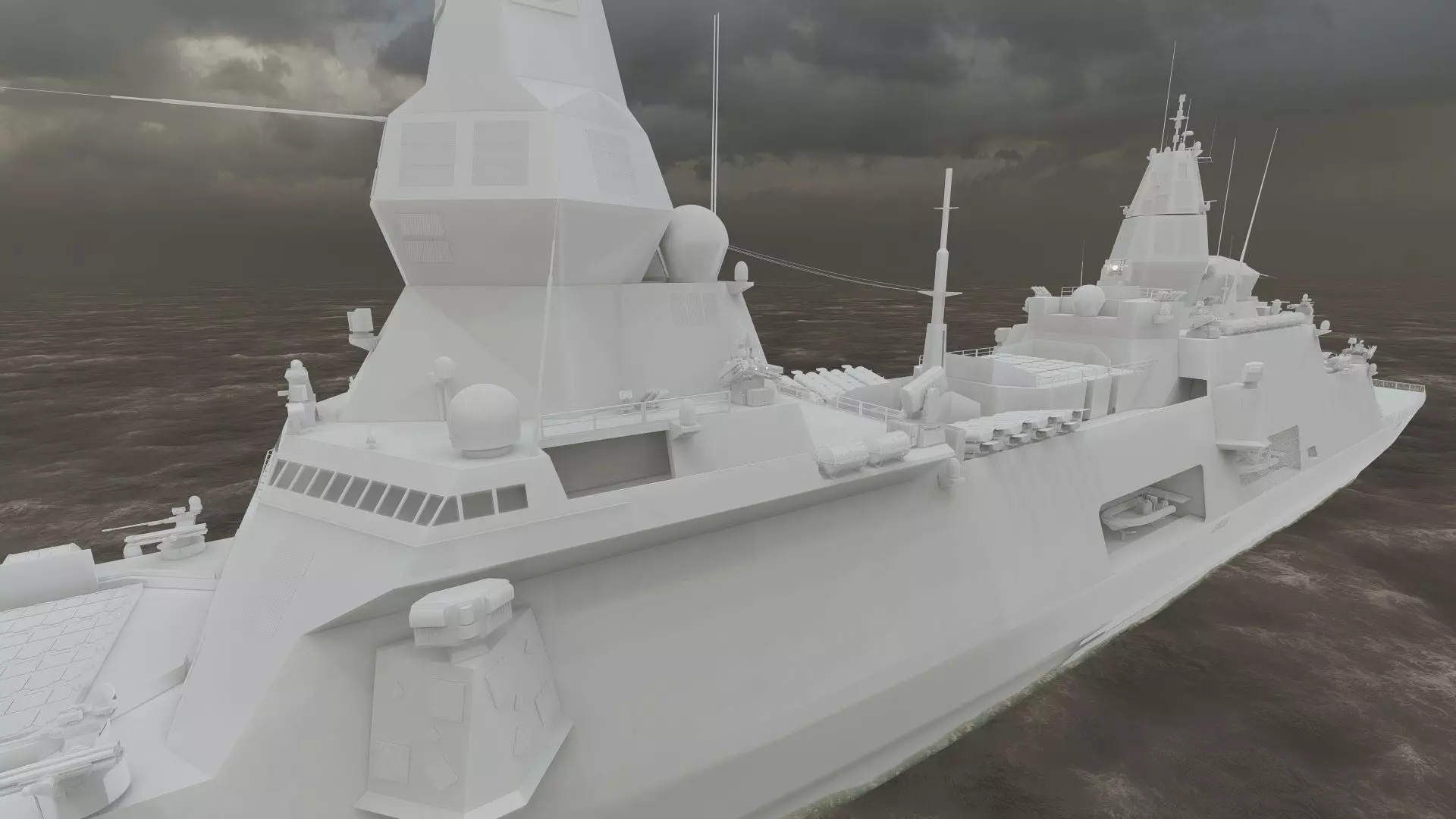 INDIAN NAVY MULTI ROLE DESTROYER 3D model_42