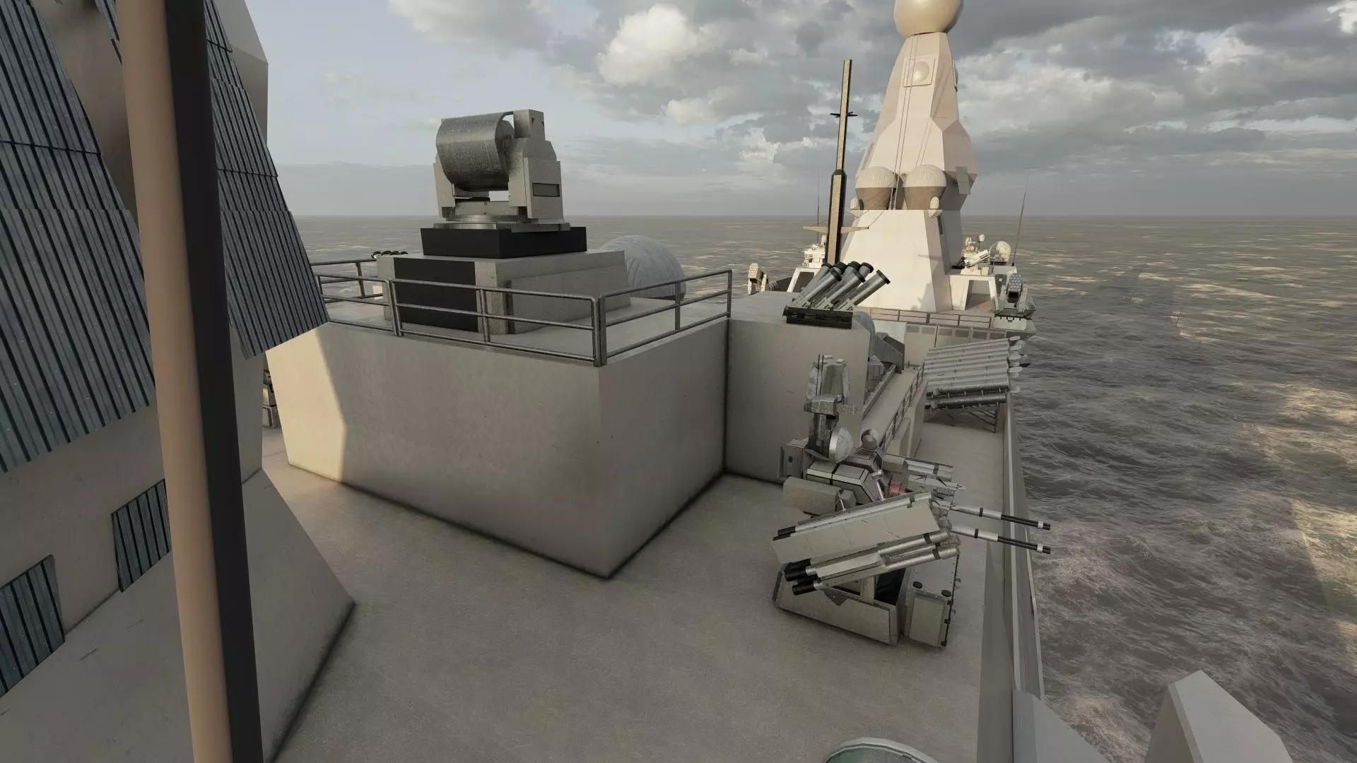 INDIAN NAVY MULTI ROLE DESTROYER 3D model_34