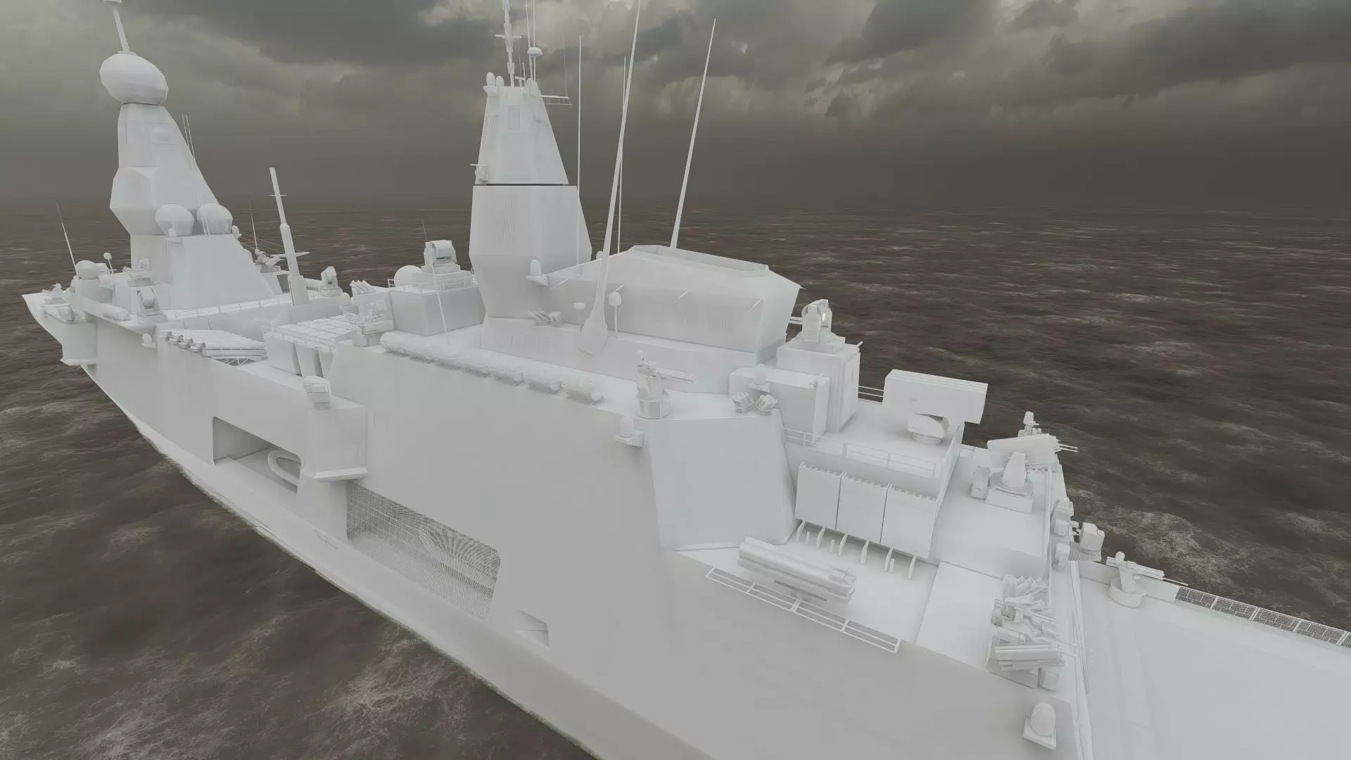 INDIAN NAVY MULTI ROLE DESTROYER 3D model_45