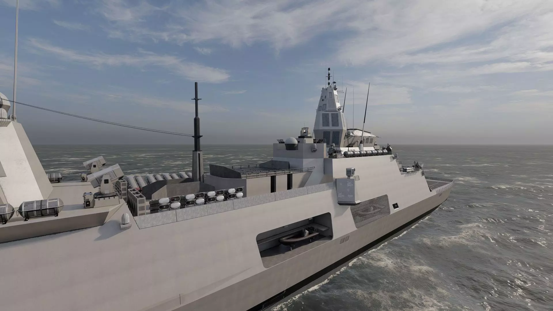 INDIAN NAVY MULTI ROLE DESTROYER 3D model_10